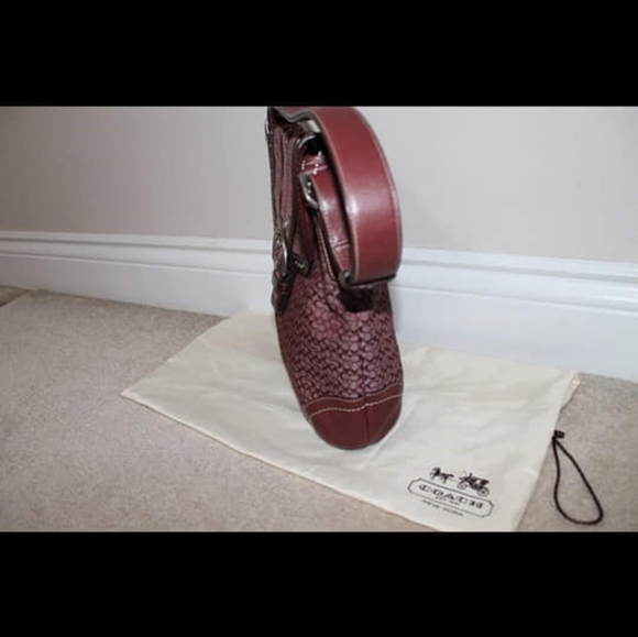 Vintage Coach Designer 2way Bag.HOBO and Crossbody - Picture 2 of 2